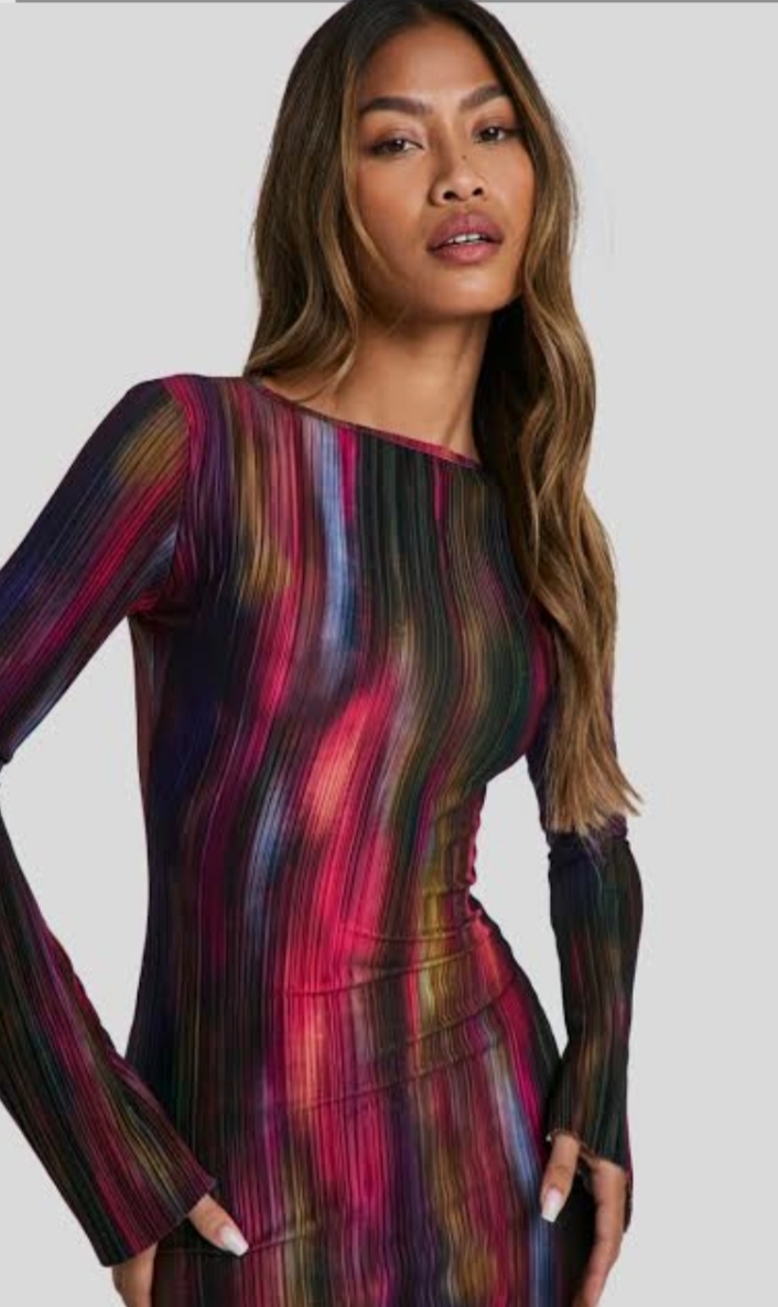 پیراهن مجلسی بلند زنانه برند بوهو کاملا خاص و زیبا مناسب سایز های 40و42 و 44