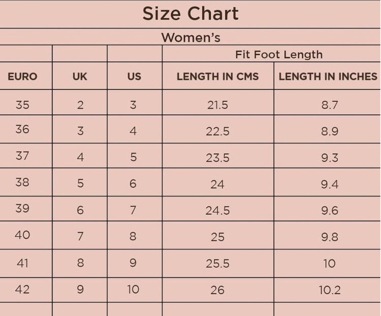 راهنمای سایزبندی