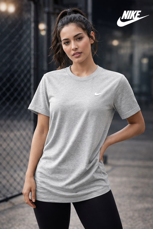 تیشرت نایک طوسی اورجینال | انتخابی شیک برای استایل روزمره و ورزشی