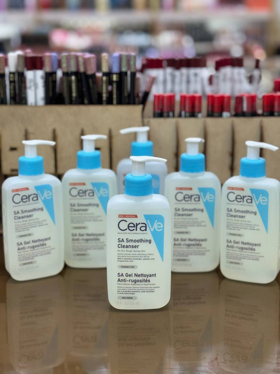 ژل شستشوی سراوی SA اصل مناسب پوست زبر و جوش دار