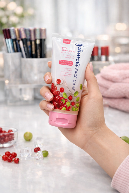 فیس واش جانسون Even Complexion – شوینده صورت یکنواختکننده رنگ پوست