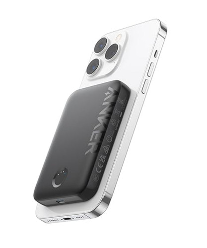 پاوربانک انکر مدل 321MagGO ظرفیت 5000 میلی آمپر ساعت