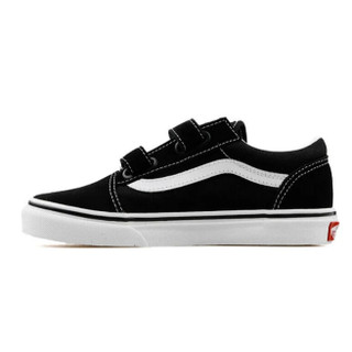 کفش بچه گانه Vans مشکی سفید سایز 29 چسبی