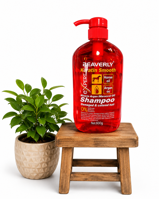 شامپو کراتین بیورلی (BEAVERLY Keratin Smooth Shampoo)