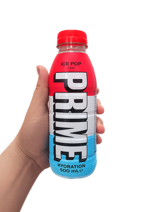 نوشیدنی PRIME Blue Raspberry اورجینال 500 میلی لیتری