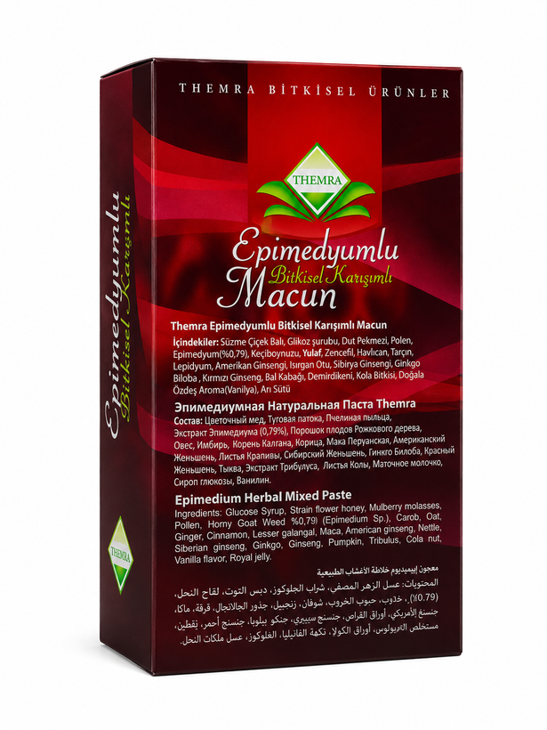 معجون اپیمدیوم گیاهی Themra اصل ترکیه 240 گرم