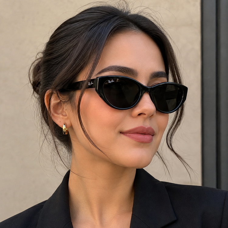 عینک آفتابی Ray-Ban فریم مشکی عدسی مشکی