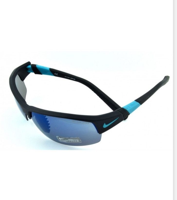 عینک ورزشی نایک Max Optics مشکی زرد ولت با لنز نقرهای