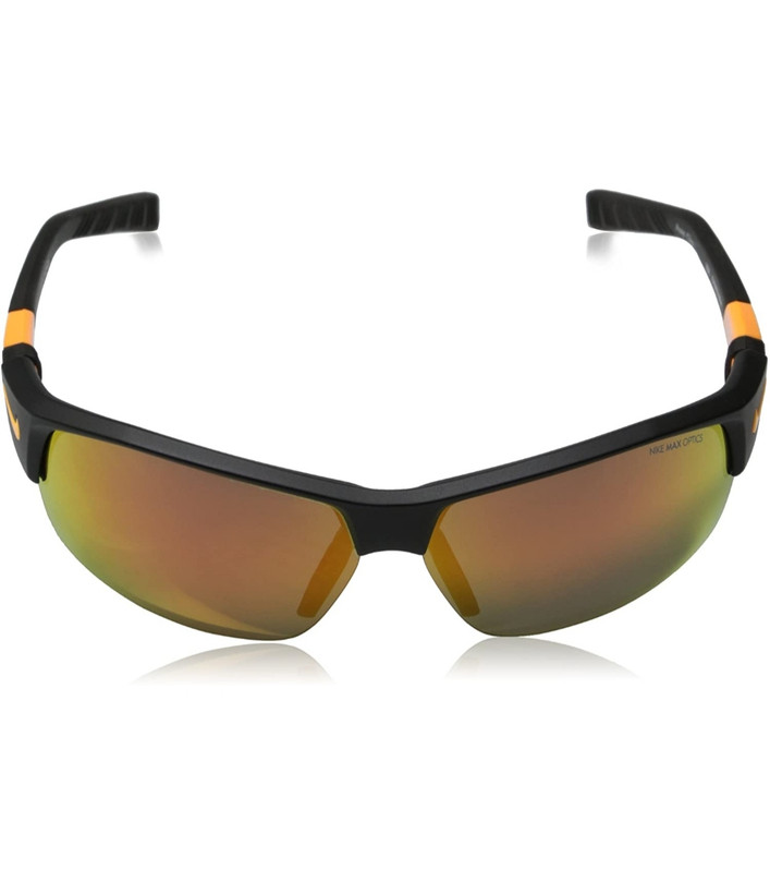 عینک ورزشی نایک Max Optics مشکی زرد ولت با لنز نقرهای