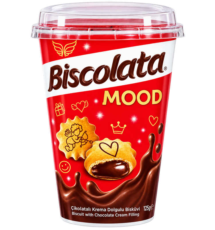 بیسکویت بیسکولتا MOOD Night Bitter تلخ 125 گرم | Biscolata