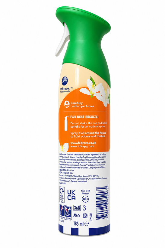 اسپری خوشبو کننده هوا فبرز Febreze Air Mist Lenor Citrus & White Verbena حجم 185 میلیلیتر