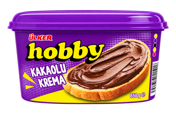 کرم کاکائویی اولکر هابی 650 گرم Ülker Hobby Kakaolu Krema