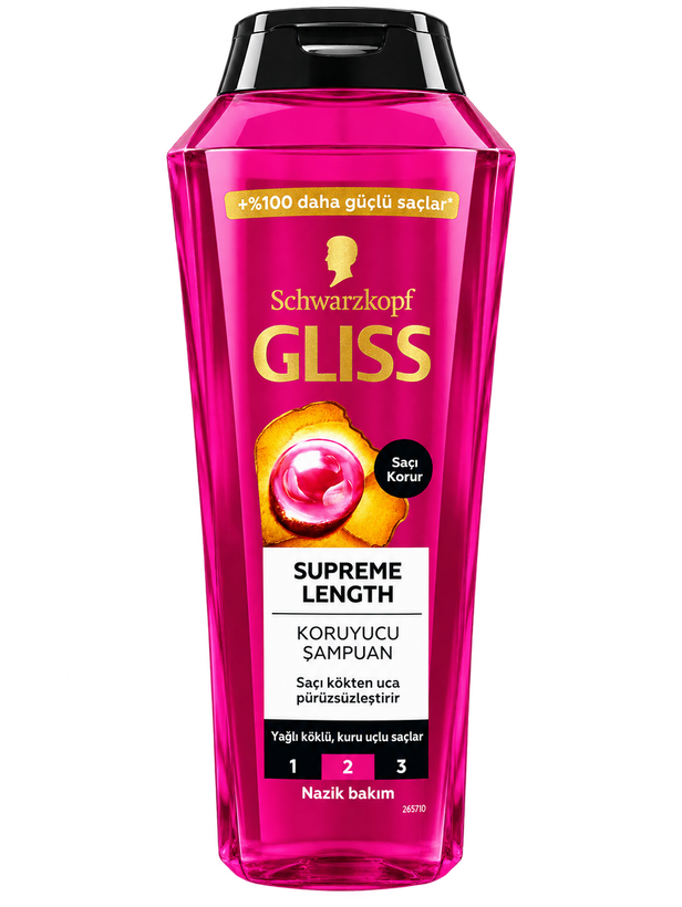 شامپو گلیس Supreme Length ۴۰۰ میلیلیتر