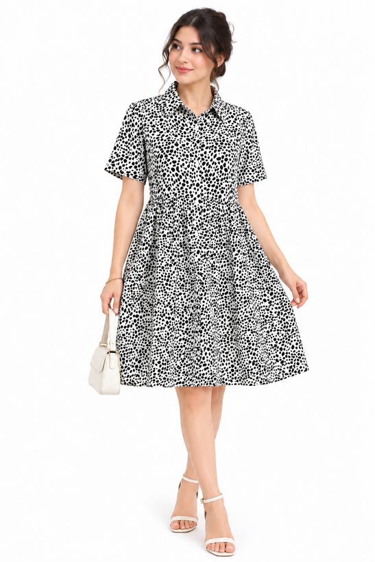 پیراهن زنانه ASOS طرح پلنگی
